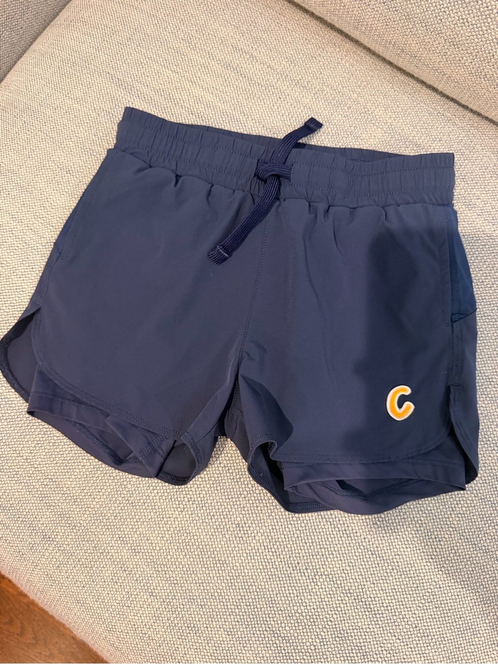 Cadets Navy Blue “Cardio” Athletic Shorts with Lining